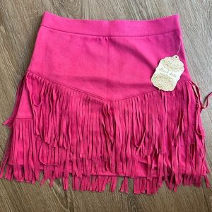 Altar’d State Farah Fringe Skirt